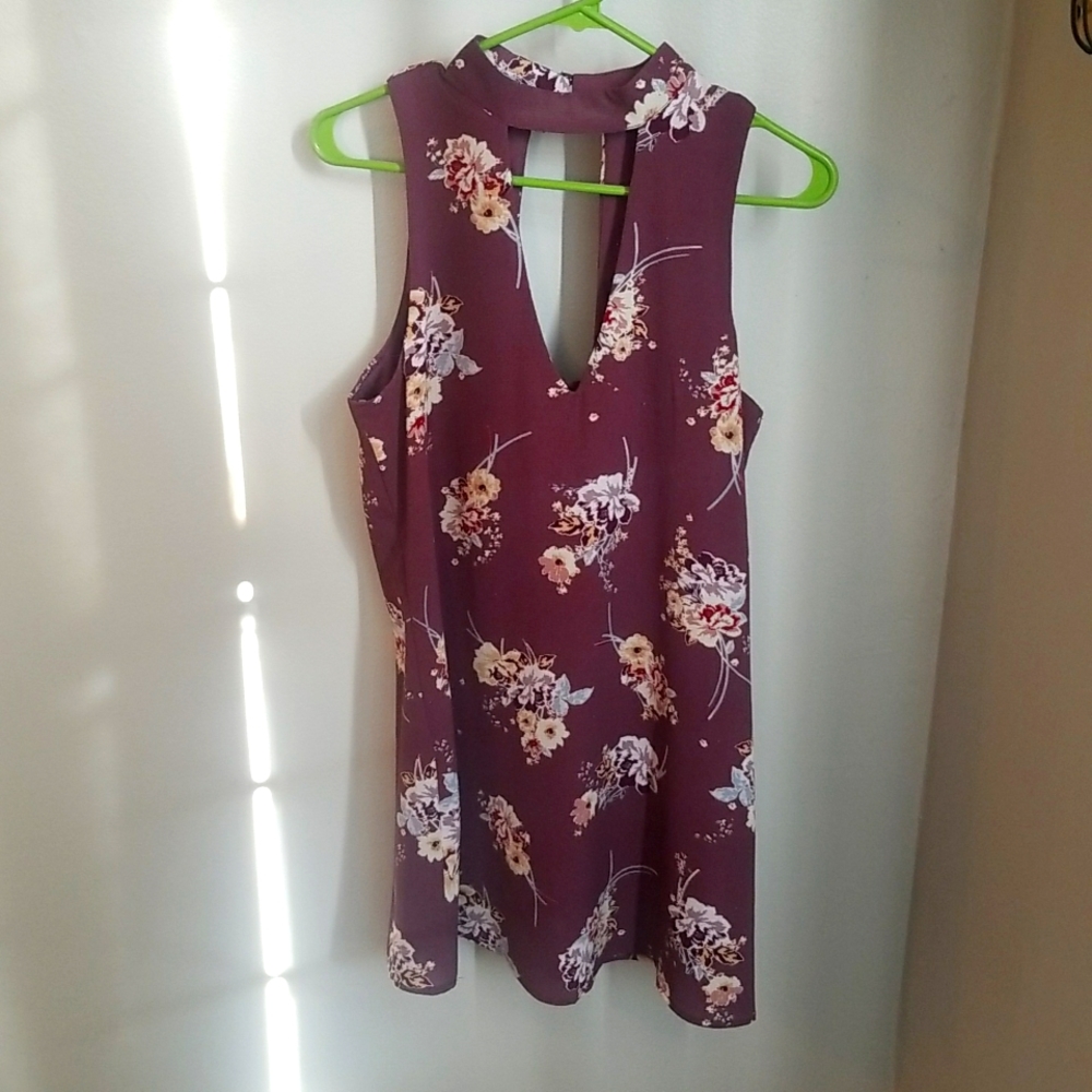 Mid length, sleeveless dress